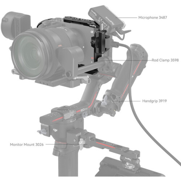 Клетка для камеры SmallRig Cage for Sony FX30/FX3