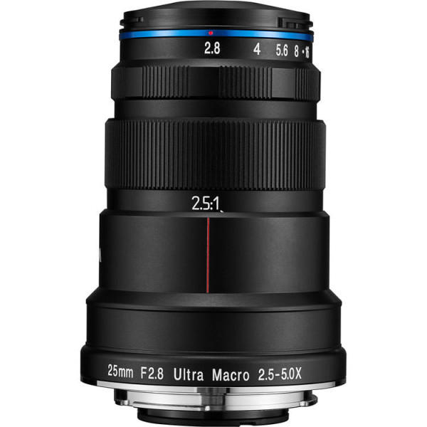 Объектив Laowa 25mm f/2.8 2.5-5X Ultra-Macro