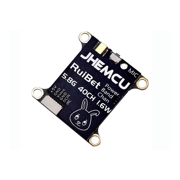 Видеопередатчик FPV JHEMCU Tran-3016W 5.8GHz 25-1600mW 40 каналов