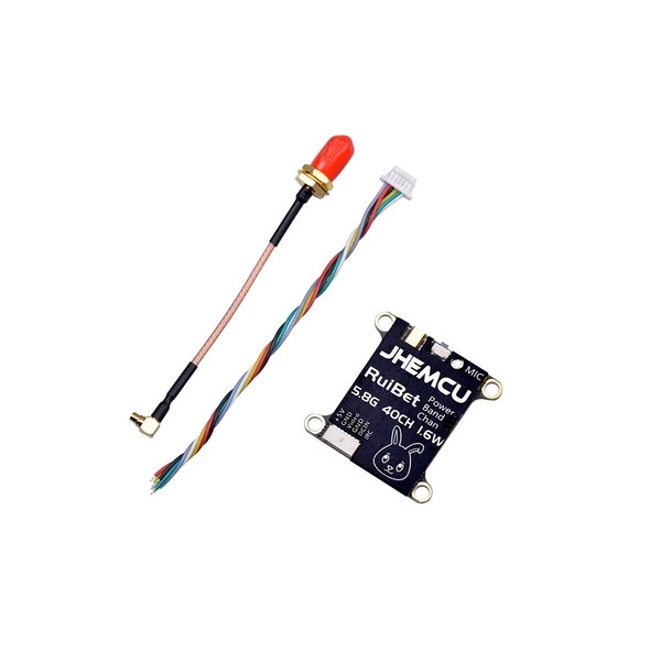 Видеопередатчик FPV JHEMCU Tran-3016W 5.8GHz 25-1600mW 40 каналов