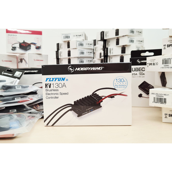 Регулятор хода HOBBYWING FLYFUN V5 130A HV 6-14S для авиамоделей