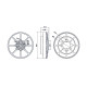 Мотор T-Motor U8 Lite KV190 6S 1048W для мультикоптеров