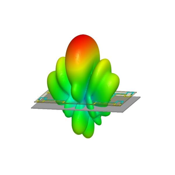 Антенна 5.5GHz Maple патч 17dB SMA