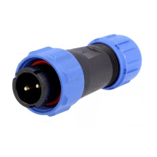 50 шт - Коннекторы WEIPU SP1310/P2 2pin папа IP68