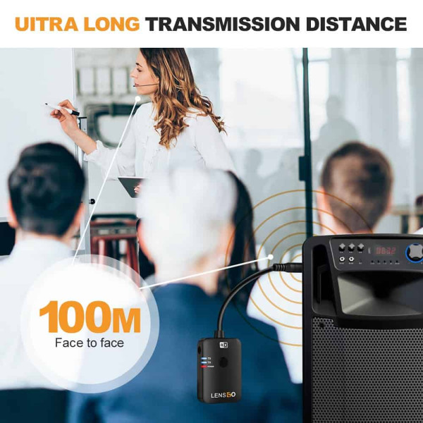 Комплект мікрофона для бездротової гарнітури LensGo K17
