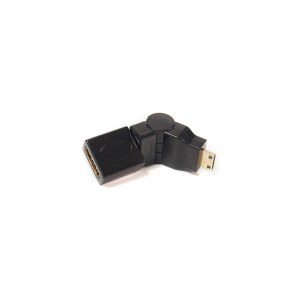 Переходник міні HDMI AM на HDMI AF Power Plant (KD00AS1300)