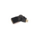 Переходник міні HDMI AM на HDMI AF Power Plant (KD00AS1300)