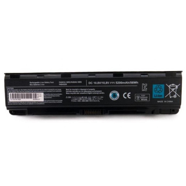 Акумулятор для ноутбука Toshiba Satellite Pro C850 (PA5024U) 5200 mAh
