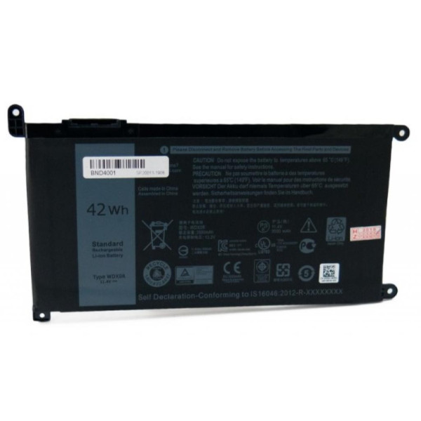 Акумулятор ExtraDigital для ноутбуків Dell WDX0R 13.2V, 3500mAh