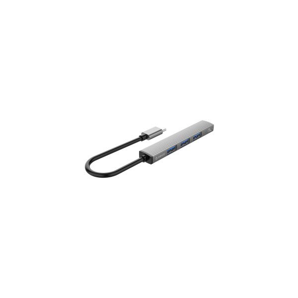 Хаб Orico Type-C до USB 3.0, 3× USB 2.0 (AH-13-GY-BP) (CA913534)