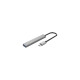 Хаб Orico Type-C до USB 3.0, 3× USB 2.0 (AH-13-GY-BP) (CA913534)