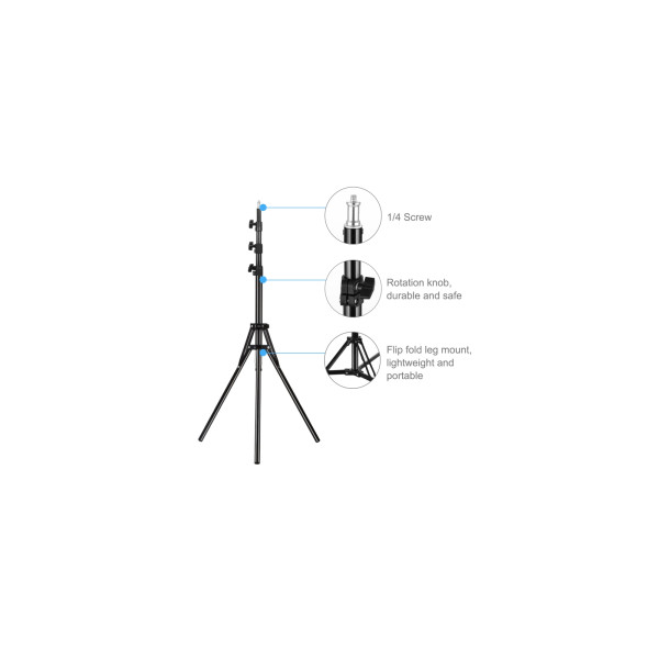 Набор блогера PULUZ RING LED LAMP PKT3102EU 18" + TRIPOD 1.8 М (PKT3102EU)