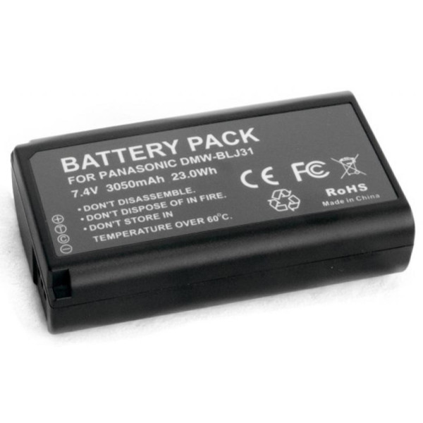 Акумулятор Extradigital Panasonic BLJ31, Li-ion, 3050 mAh (BDP2696)