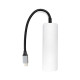 Концентратор USB Type-C to 3*USB 3.0 Ports + TF/SD Card Reader Power Plant (CA912100)