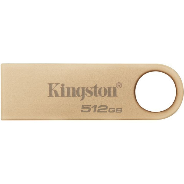 Флеш-накопитель Kingston USB 3.2 SE9 G3 512GB 220MB/s Metal/Gold