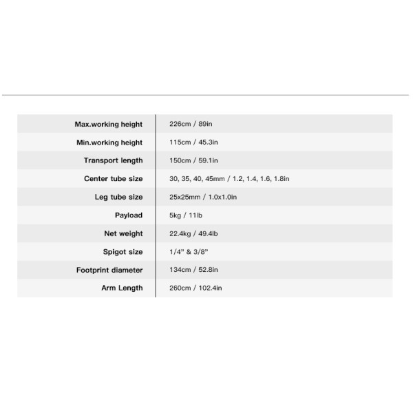 Студийный журавль 2 в 1 HSB100 E-IMAGE