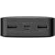 Універсальна мобільна батарея Baseus Bipow 20000 мАч, PD 15 Вт, USB-C, 2x USB QC 3.0 (чорний)