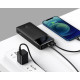 Універсальна мобільна батарея Baseus Bipow 20000 мАч, PD 15 Вт, USB-C, 2x USB QC 3.0 (чорний)