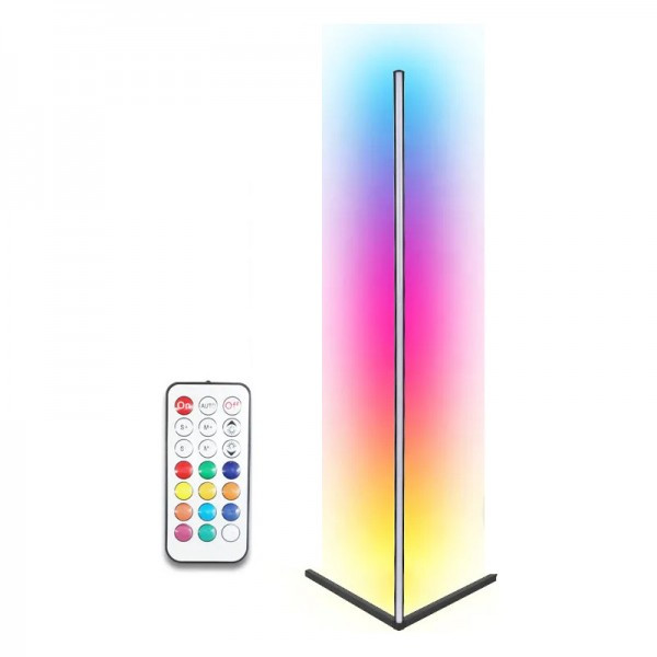 Лампа RGB для подсветки углового фона пульт 140см 12Вт Puluz AFL140