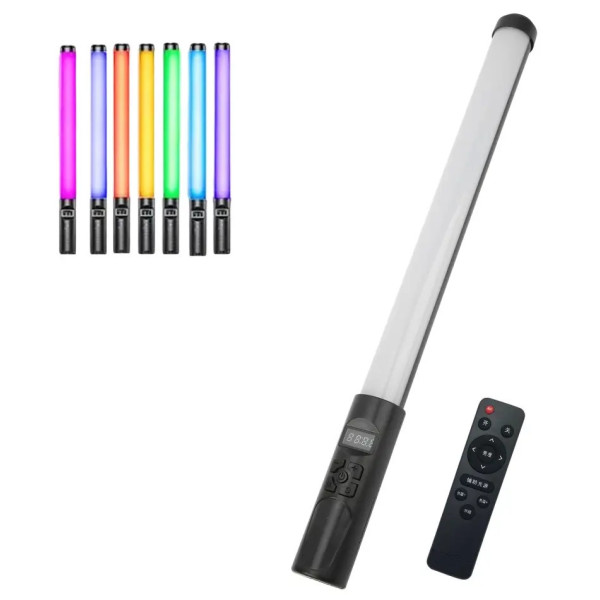 Светодиодный осветитель 50см RGB 3200-5500K Puluz TBD05527001