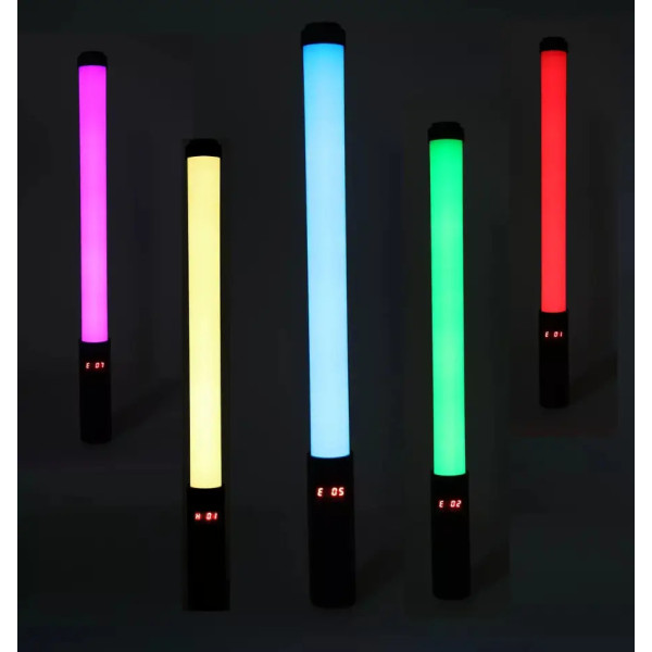 Светодиодный осветитель 50см RGB 3200-5500K Puluz TBD05527001