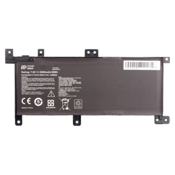 Аккумулятор PowerPlant для ноутбуков ASUS VivoBook X556U (C21N1509) 7.6V 5000mAh