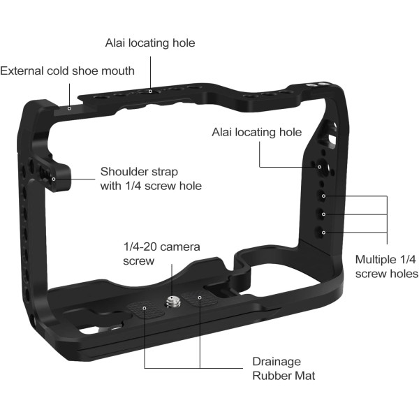 Клетка Mamen Cage for Canon EOS RP (CCC-EOS-RP)