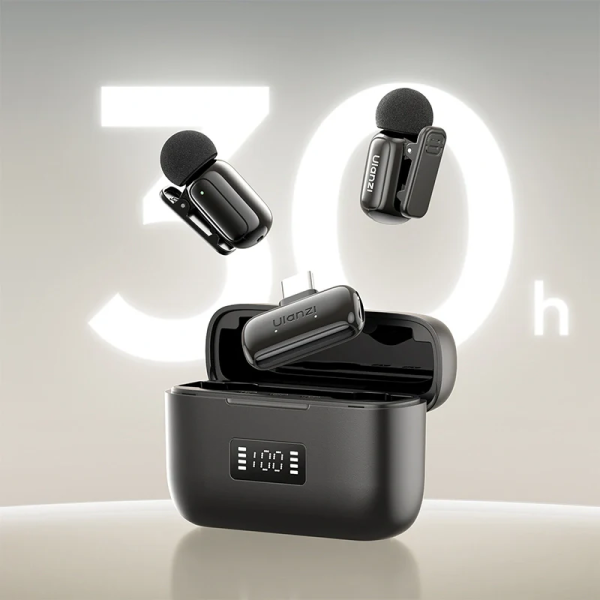 Бездротова мікрофонна система Ulanzi A200 Mini Mic, dual-mic, (Type-C) Black
