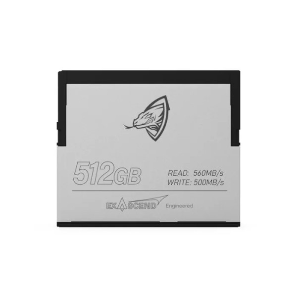 Карта пам'яті Exascend Archon 512GB Cfast 2.0 Memory Card (RED схвалено)