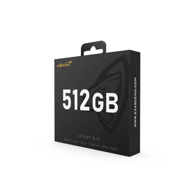 Карта пам'яті Exascend Archon 512GB Cfast 2.0 Memory Card (RED схвалено)