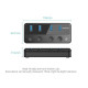 USB-хаб Vention USB 3.0 to USB 3.0 x4+USB C Hub With Individual Power Switches 1M Black (CHWBF)