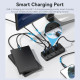 USB-хаб Vention USB 3.0 to USB 3.0 x4+USB C Hub With Individual Power Switches 1M Black (CHWBF)