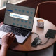 USB-хаб Baseus AcmeJoy 4-портовий Type-C HUB адаптер（Type-C до USB3.0*3+Type-C PD та дані *1）темно-сірий
