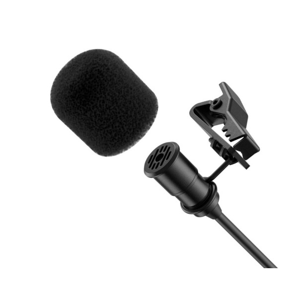 Петличний мікрофон Simorr Wave L1 3.5mm Lavalier Microphone