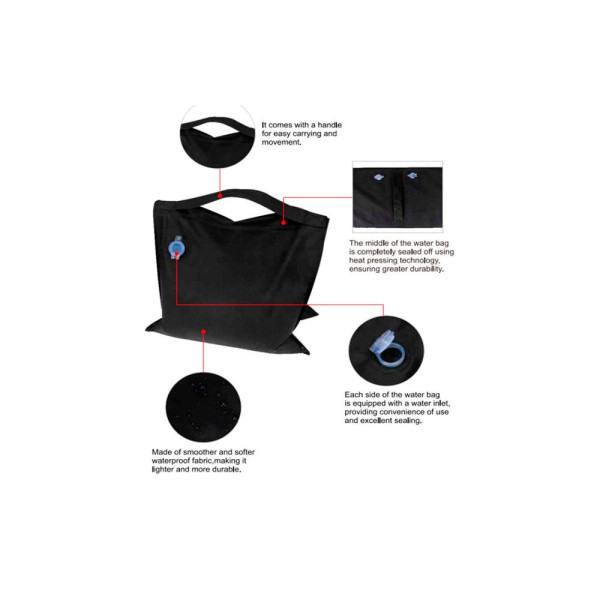 Мешок для воды E-Image S-056WL Water Saddle Bag