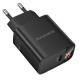 Сетевое зарядное устройство BOROFONE BA97A Ilustre single-port PD30W charger with digital display (EU) Black
