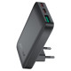 Сетевое зарядное устройство ACEFAST A100 PD65W GaN 2C+A ultra-thin Charger Black