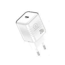 Сетевое зарядное устройство WUW-C225 20W GaN Charger USB C white