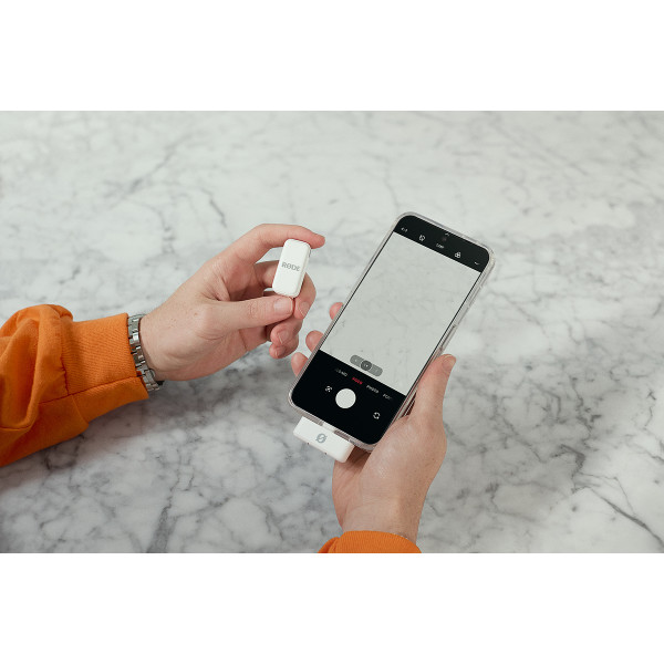 Бездротова мікрофонна система Rode Wireless Micro USB-C White (301065)