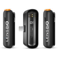 Компактная радиосистема LENSGO 518C Mini Lightning 2.4GHz Dual Channel Wireless Microphone System (518C MINI)