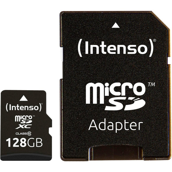 Карта памяти Intenso Micro SD Card Class 10 128GB SDXC