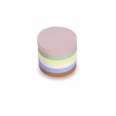 Карточки модерации круглые 100 разноцветные Magnetoplan Round Assorted Set (111151610)