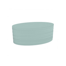 Карточки модерации овальные 190x110 бледно-синие Magnetoplan Oval Blue Set (111151903)