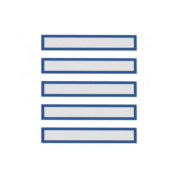 Рамки заголовков магнитные A4/A3 синие Magnetofix Frame TOPSIGN Blue Set (1131803)