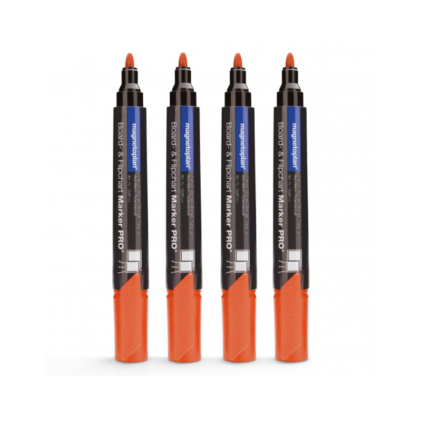 Маркеры универсальные оранжевые Magnetoplan PRO+ Orange Set (1228144)