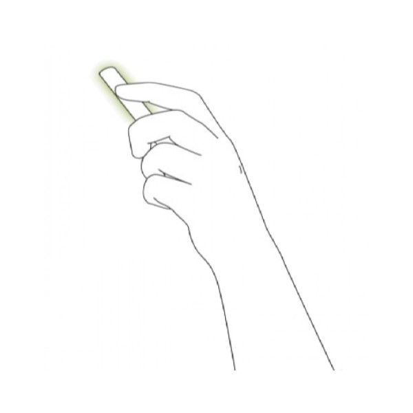 Білі мелки Magnetoplan Chalk White Set 1 (12307)