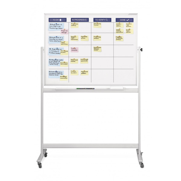 Планировщик мобильный 1800x1200 Magnetoplan SCRUM-board Mobile XL-Set (1240699)