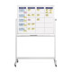 Планировщик мобильный 1800x1200 Magnetoplan SCRUM-board Mobile XL-Set (1240699)
