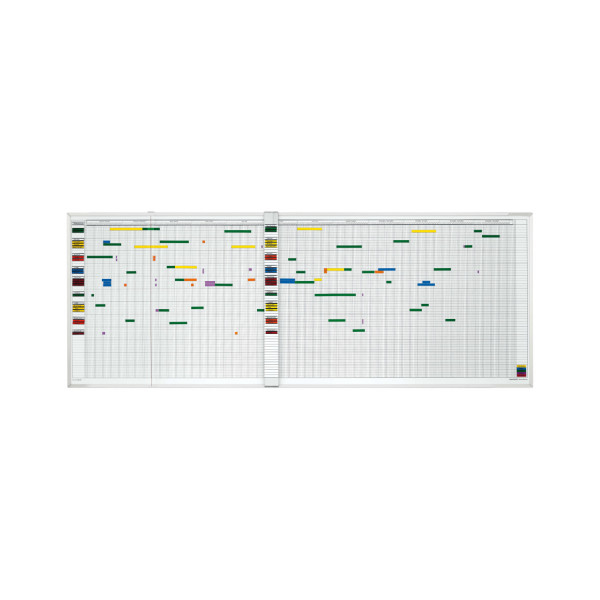 Календарна стрічка у U-профілі 22 на 1-ше півріччя 7 дн/нед Magnetoplan Calendar Strip (12781)