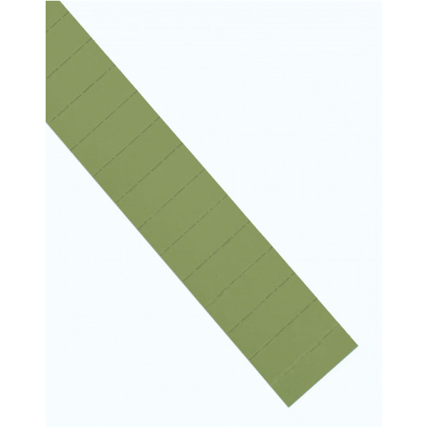 Етикеткові картки 60x22 оливкового кольору Magnetoplan Ferrocard Labels Olive Set (1287009)